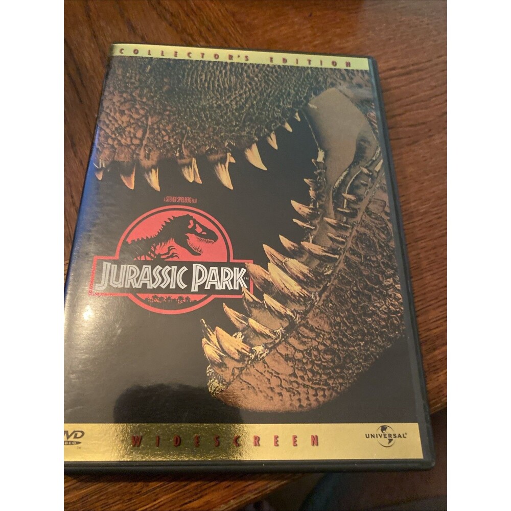 Jurassic Park (DVD, 2000, Widescreen Collectors Edition) Jeff Goldblum, Sam Neil